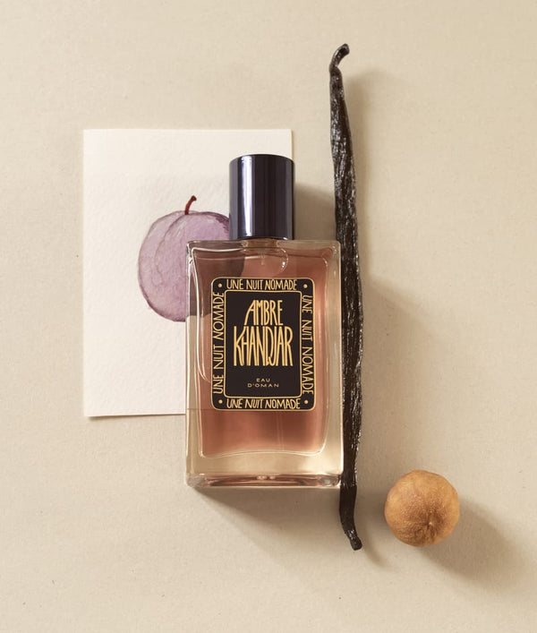 Flacon Ambre Khandjar 50 ml, eau de parfum Une Nuit Nomade