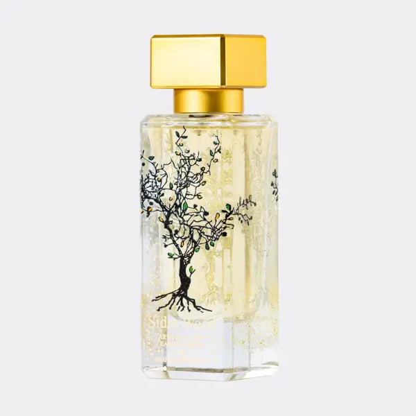 Flacon Sidra Wood 70 ml vu de profil, eau de parfum Al-Jazeera Perfumes