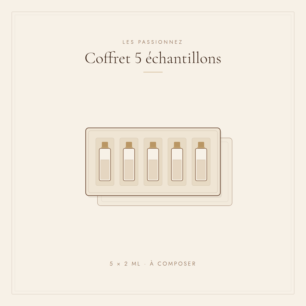 Coffret 5 échantillons