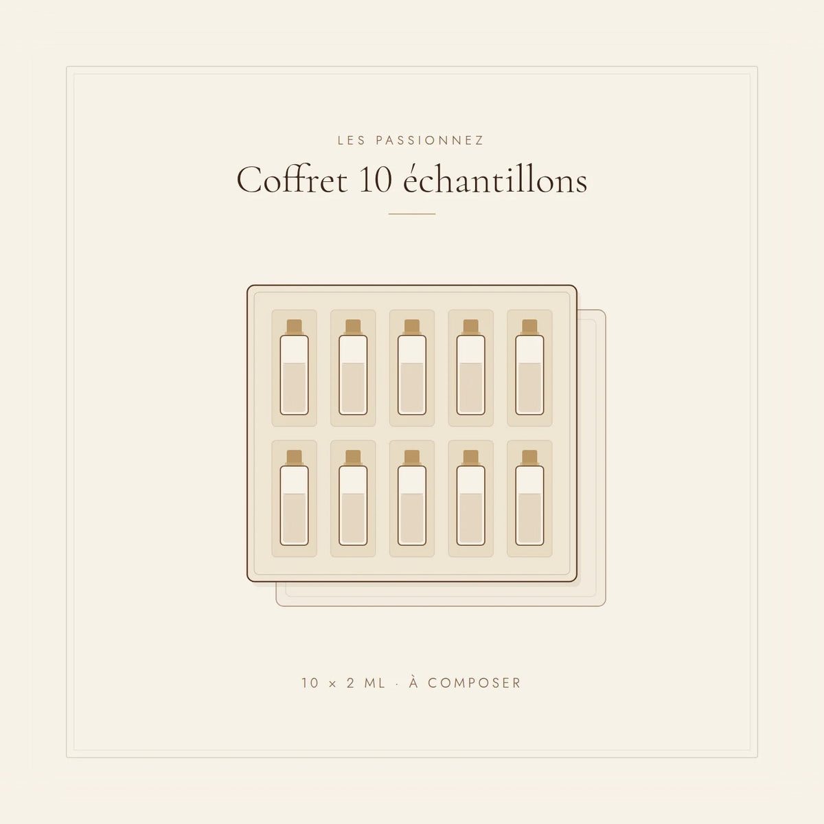Coffret 10 échantillons, Les Passionnez